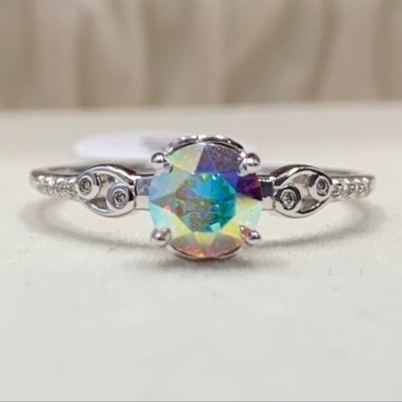 Fragrant Jewels Sterling Silver Cancer Zodiac Collectors Ring - Size 10 - Picture 2 of 10